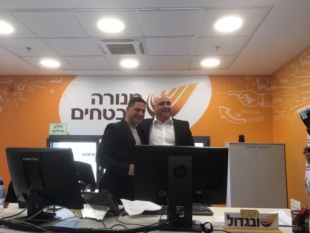 חיים טביבי ורוביק דנילוביץ. צילום יחצ