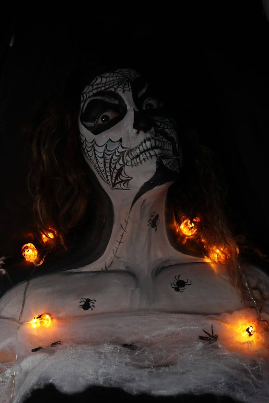 איפור לפורים צילום: אילנה מדייסקי