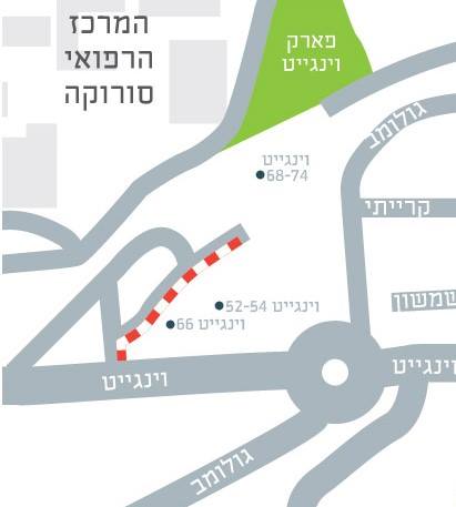 עיריית באר שבע משדרגת את רחוב וינגייט 