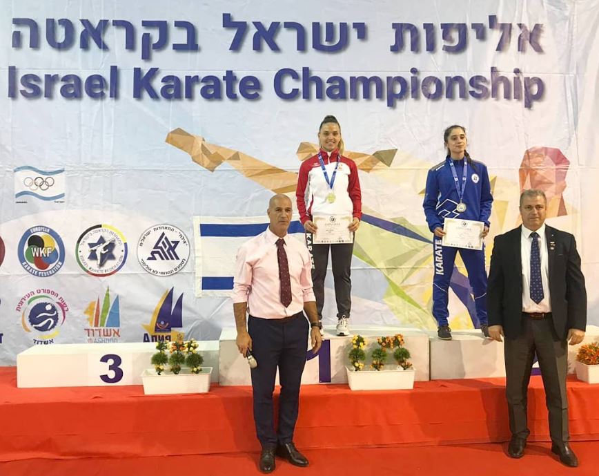 פטרסקו שוב גבוהה בפודיום. צילום מתוך האינסטגרם