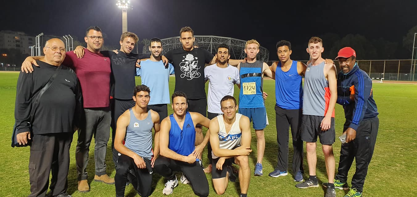 במקום הראשון (הצילומים באדיבות "אתלטי הנגב")