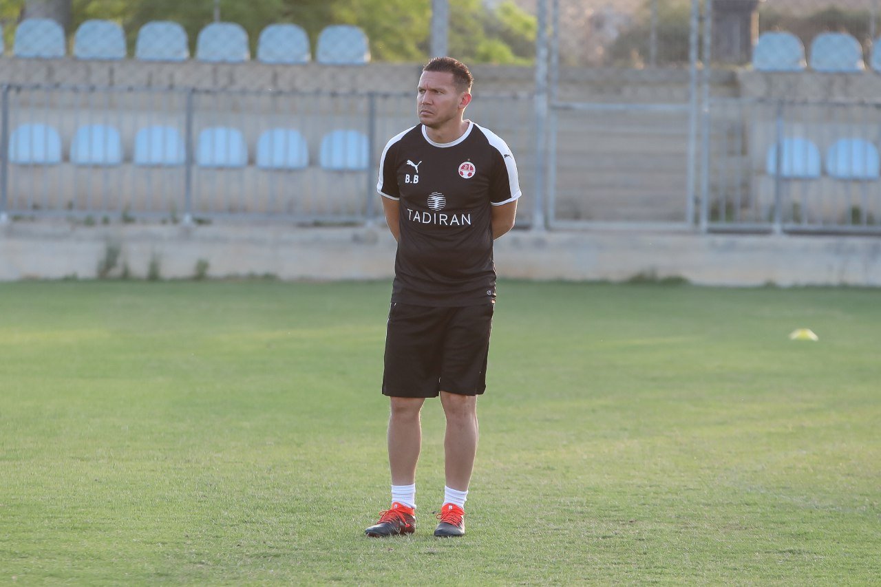 ברק בכר חייב ניצחון. צילום: זאב דיקמן