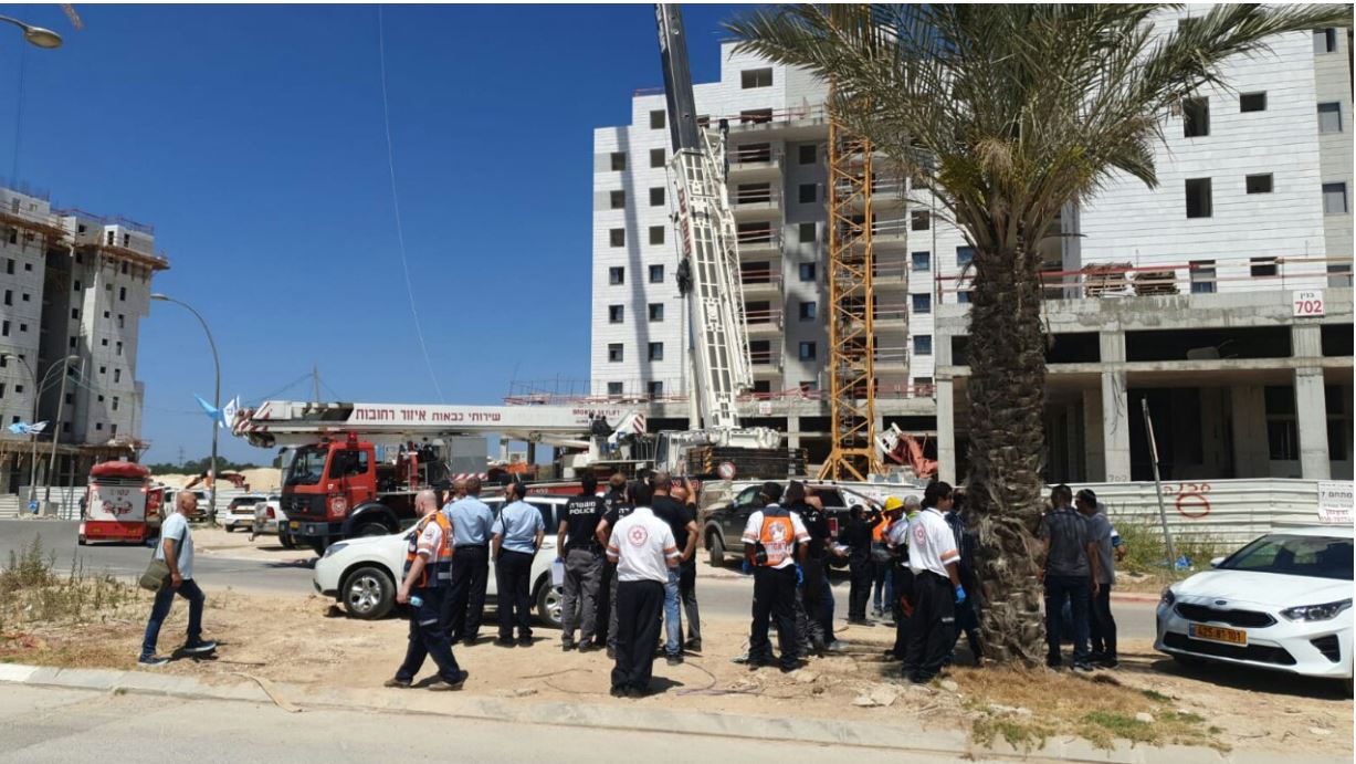 זירת האסון. צילום: דוברות המשטרה