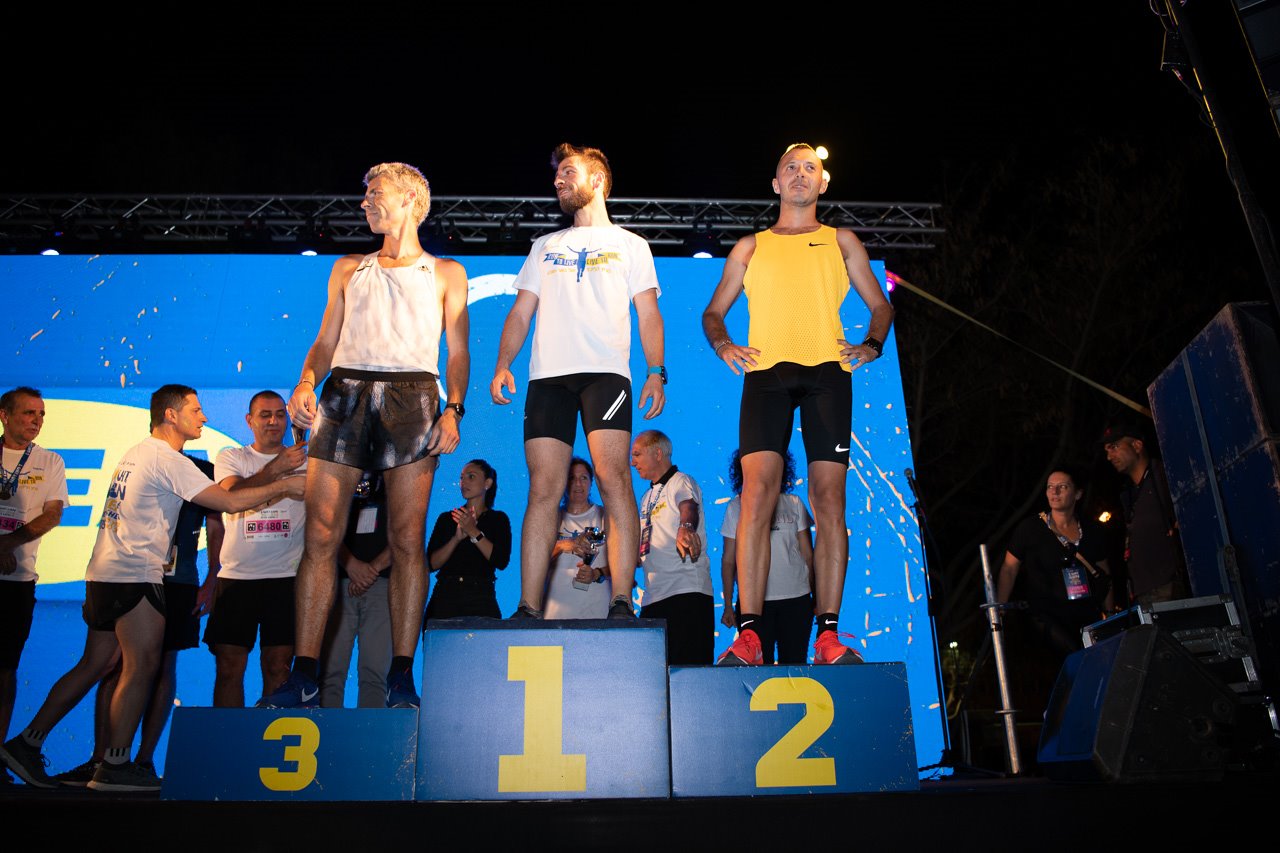 המנצחות במקצה 10 ק"מ צילום: דולב בכר מכלוף 