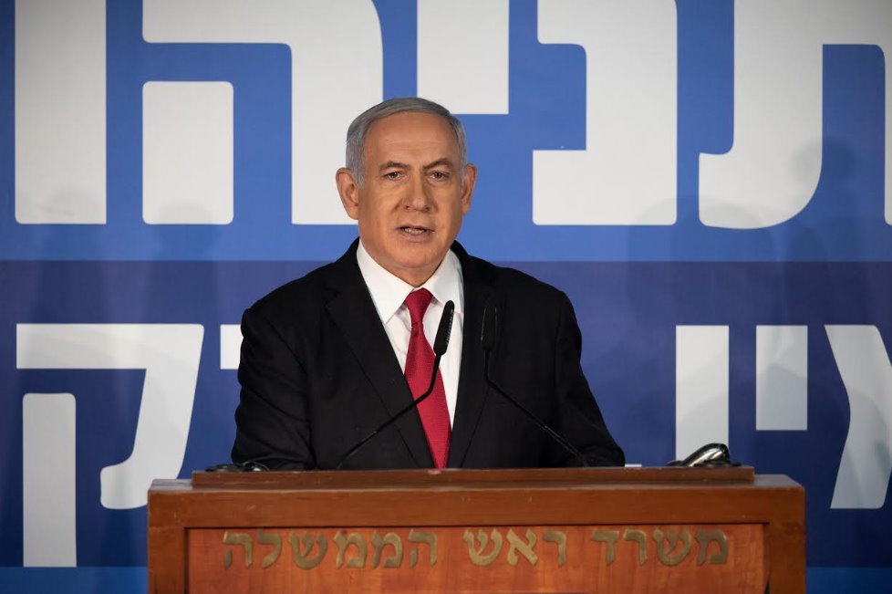 נתניהו. התחייב להקמת קריית המודיעין בליקית | צילום: יואב דודקביץ