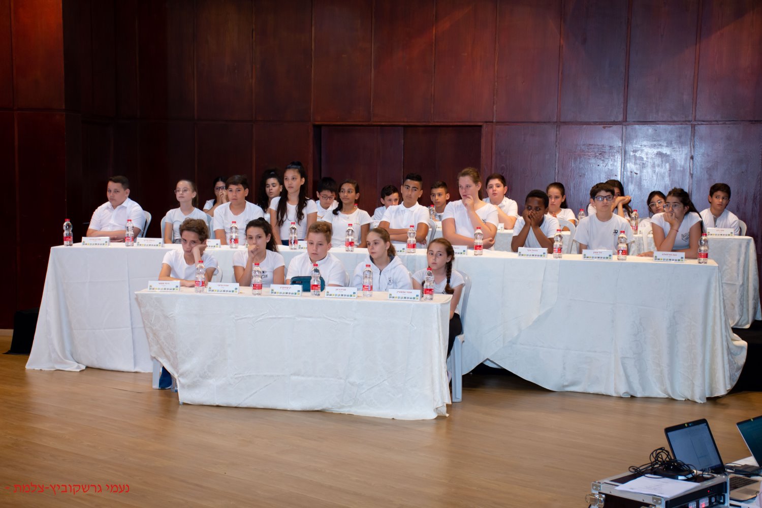 המשתתפים בחידון התנ"ך העירוני | צילום: באדיבות נעמי גרשוביץ'