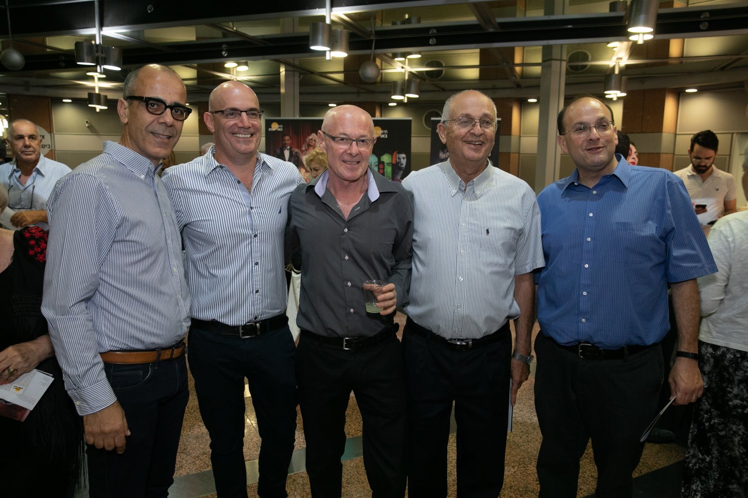 שלומי קודש, צבי הכהן, אמיר רוזנבליט, אייל שיינר ושמוליק יפרח | צילום: דיאגו מיטלברג