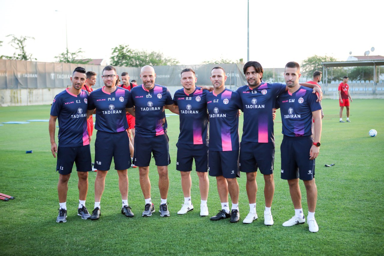 החידוש בצוות האימון: עוזר המאמן, גיא צרפתי. צילום: זאב דיקמן