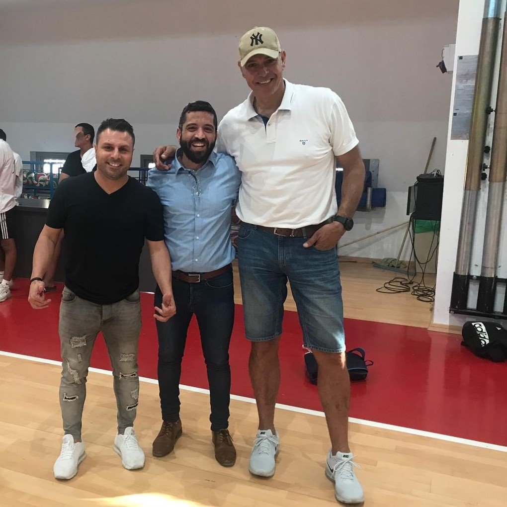 הגיעו לעודד שמעון אמסלם, רן בנימין וטילטיל צילום: נדב פדידה 