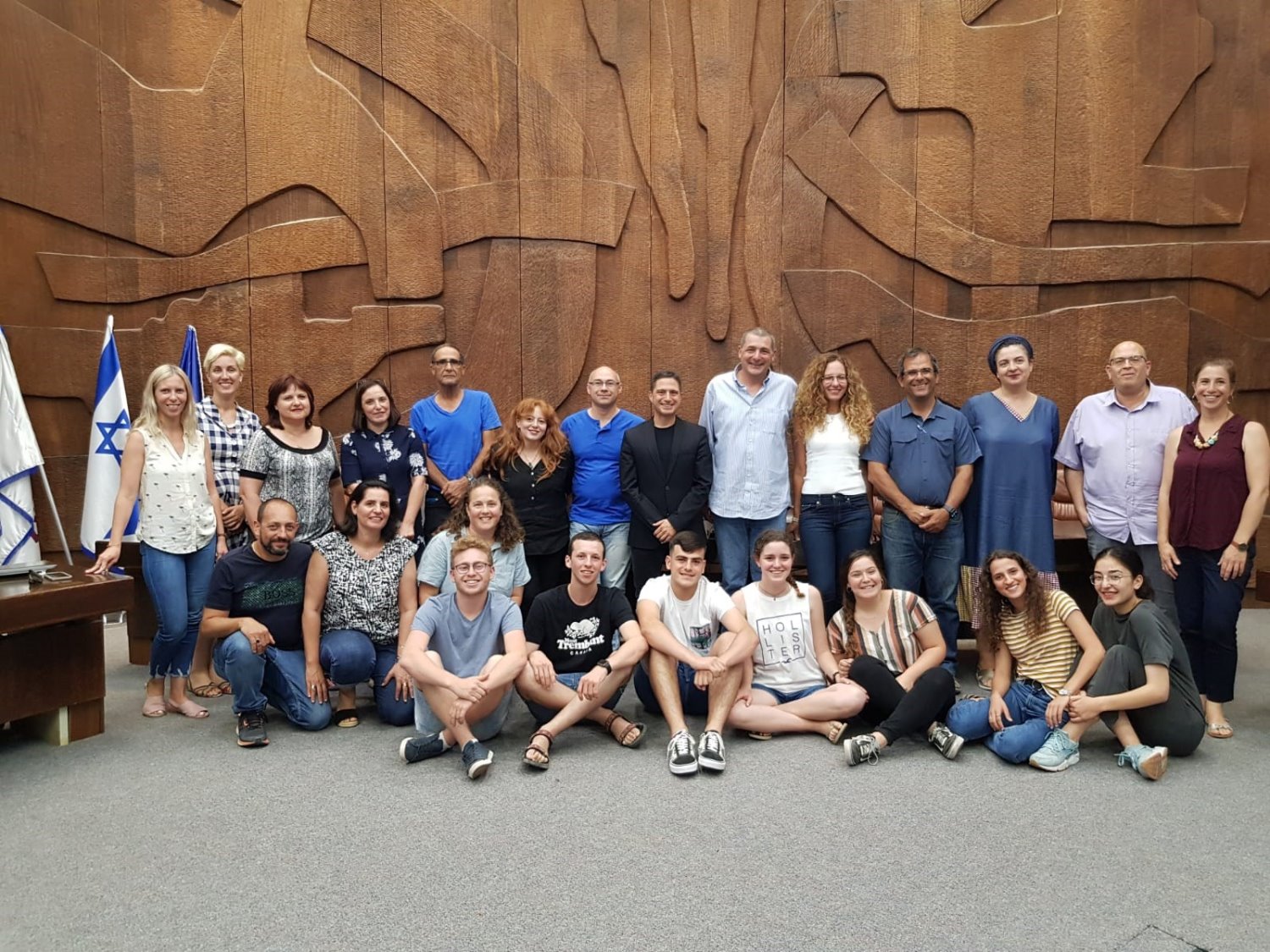  נציגי הנגב במונטריאול יחד עם הוריהם ודנילוביץ&#39; | צילום: באדיבות פדרציית מונטריאול