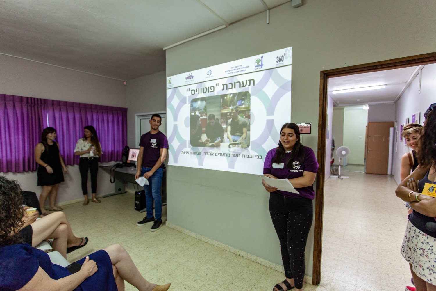 שי ומאי, שגרירי דלת פתוחה מדברים על התהליך שעברו | צילום: שי רמוס