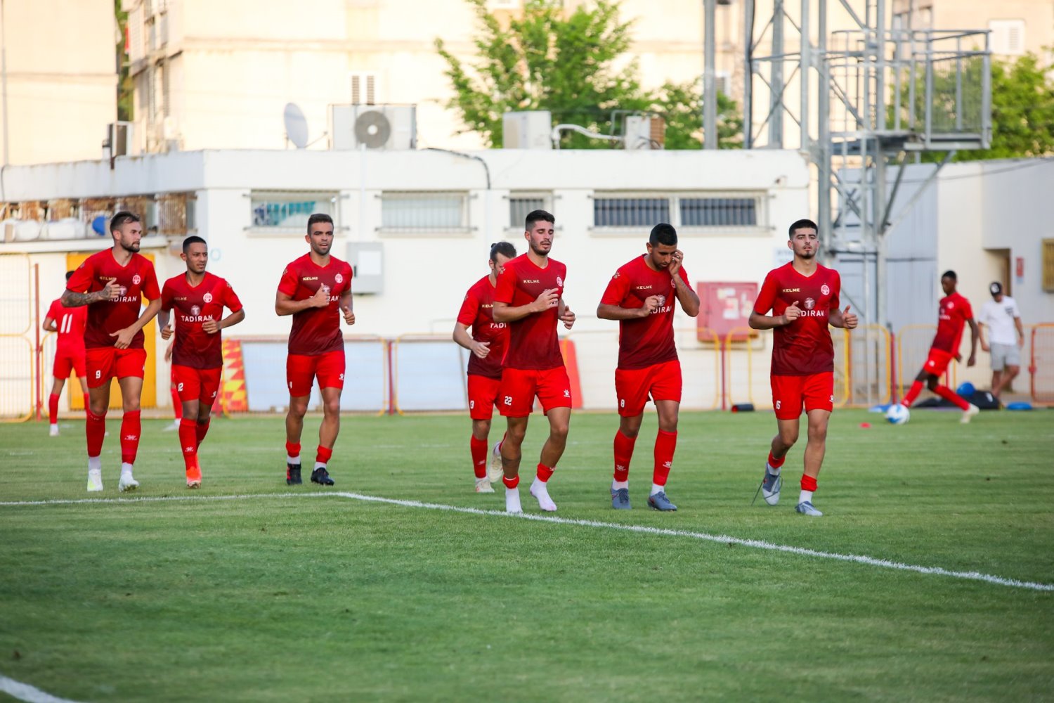בשבוע הקרוב יתאמנו בנוף שונה. צילום: זאב דיקמן