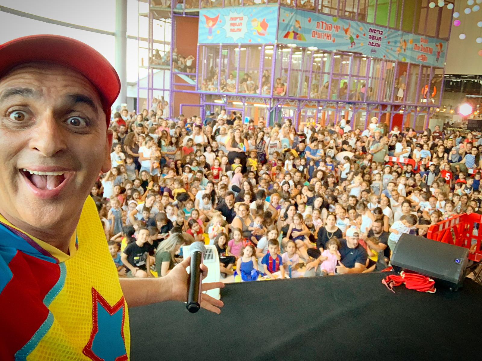 יובל המבולבל בישפרו פלאנט | צילום: יובל שם טוב