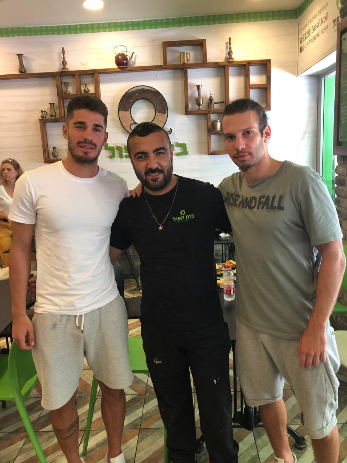 סבג וגולדברג בבית הפול | צילום: יח&quot;צ