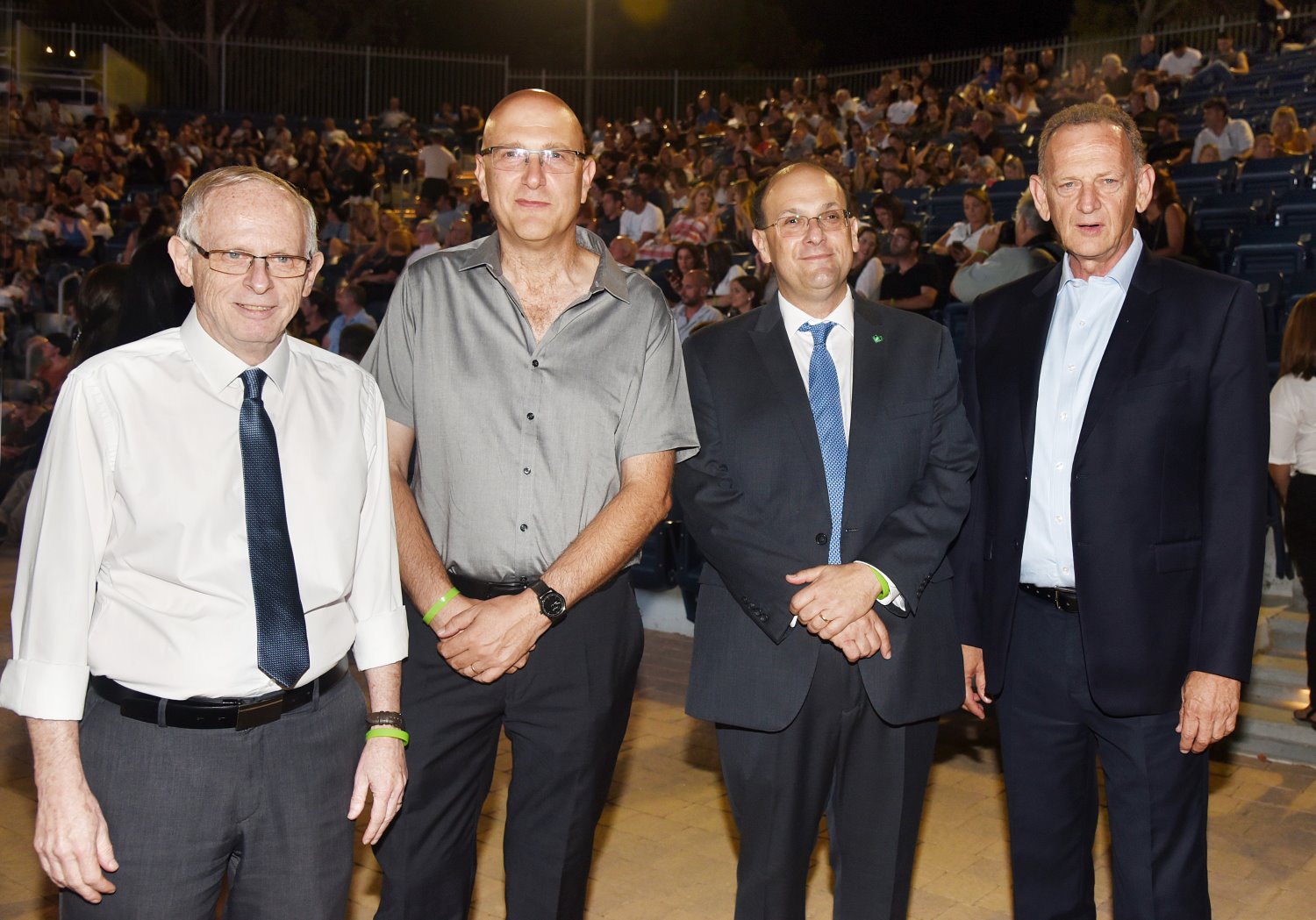 יוחנן לוקר, ד"ר שלומי קודש, פרופ' גל איפרגן, ופרופ' אהוד דודסון | צילום: רחל דוד, סורוקה