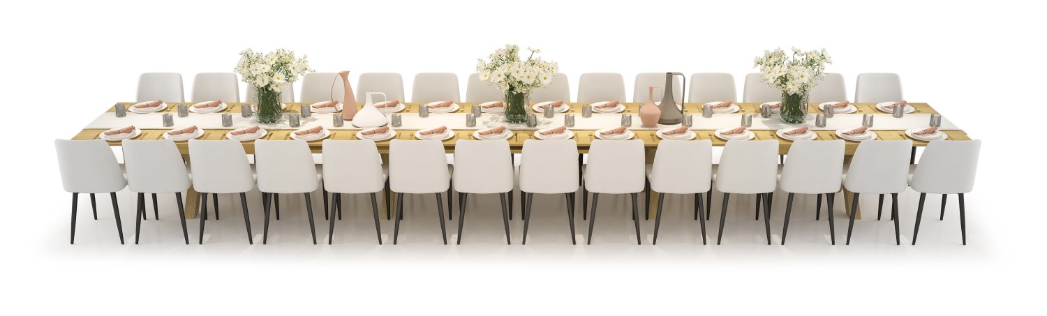 ZAGA - שולחן סלפי לשלושים סועדים, צילום: יחצ