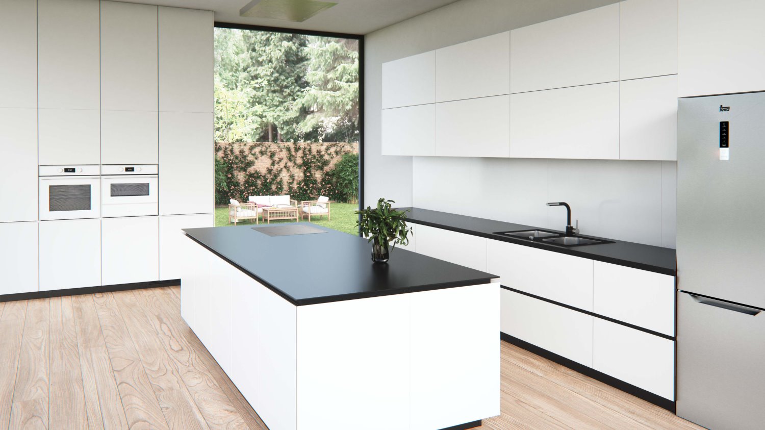 לבן גם במטבח מתוך קולקציית מותג מוצרי החשמל TEKA - דיזיין פלוס באר שבע 