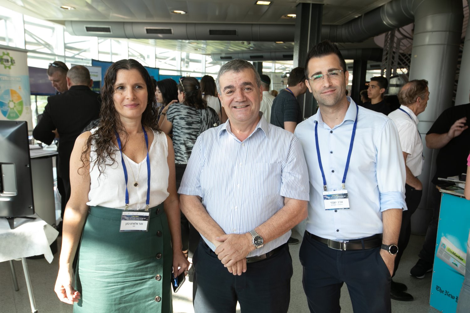 אביב חצבני יהודה חדש וזוהר וולפרט צילום: דיאגו מיטלברג