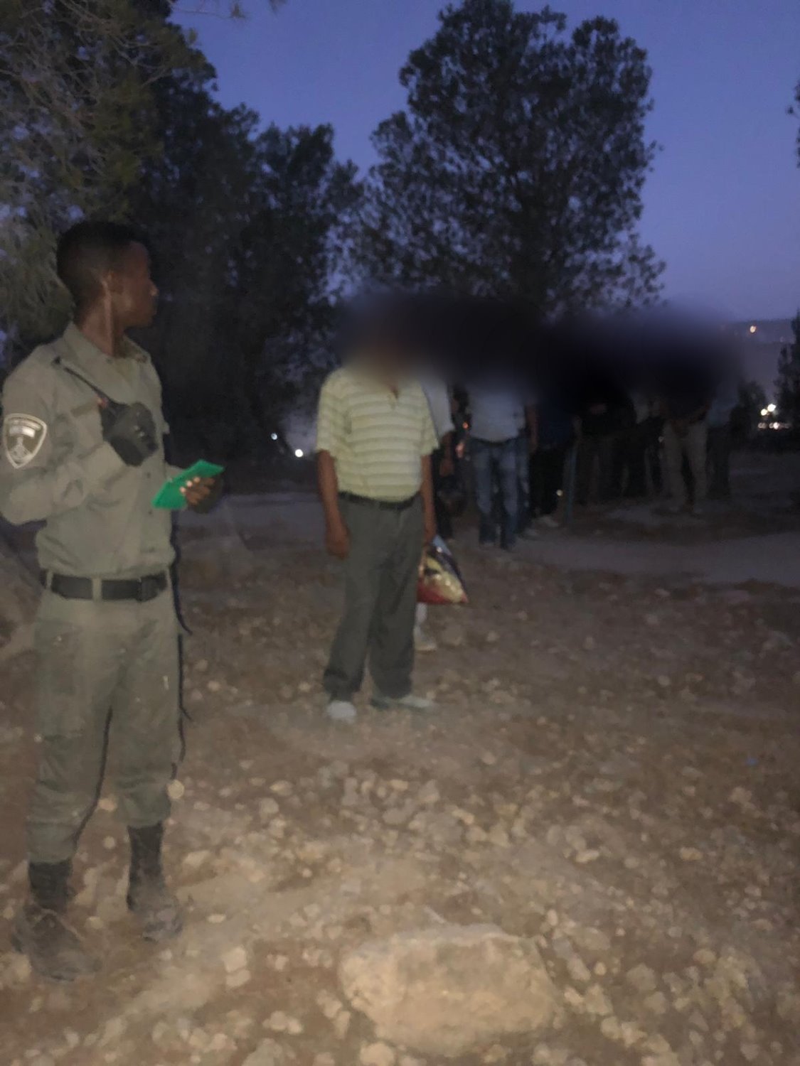 הפעילות בשטח | צילום: דוברות המשטרה