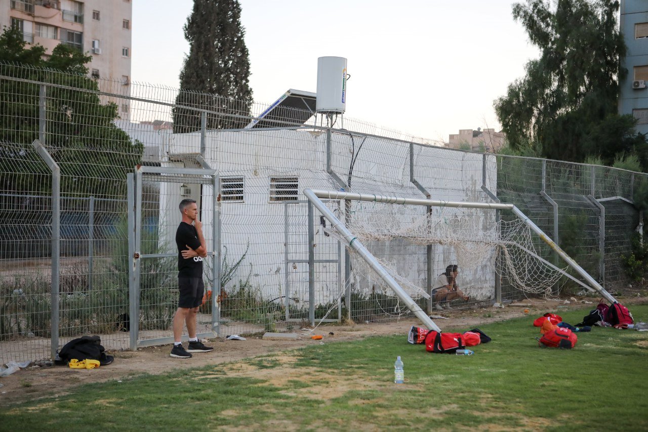 המתקן במקיף ו' (צילום: זאב דיקמן)