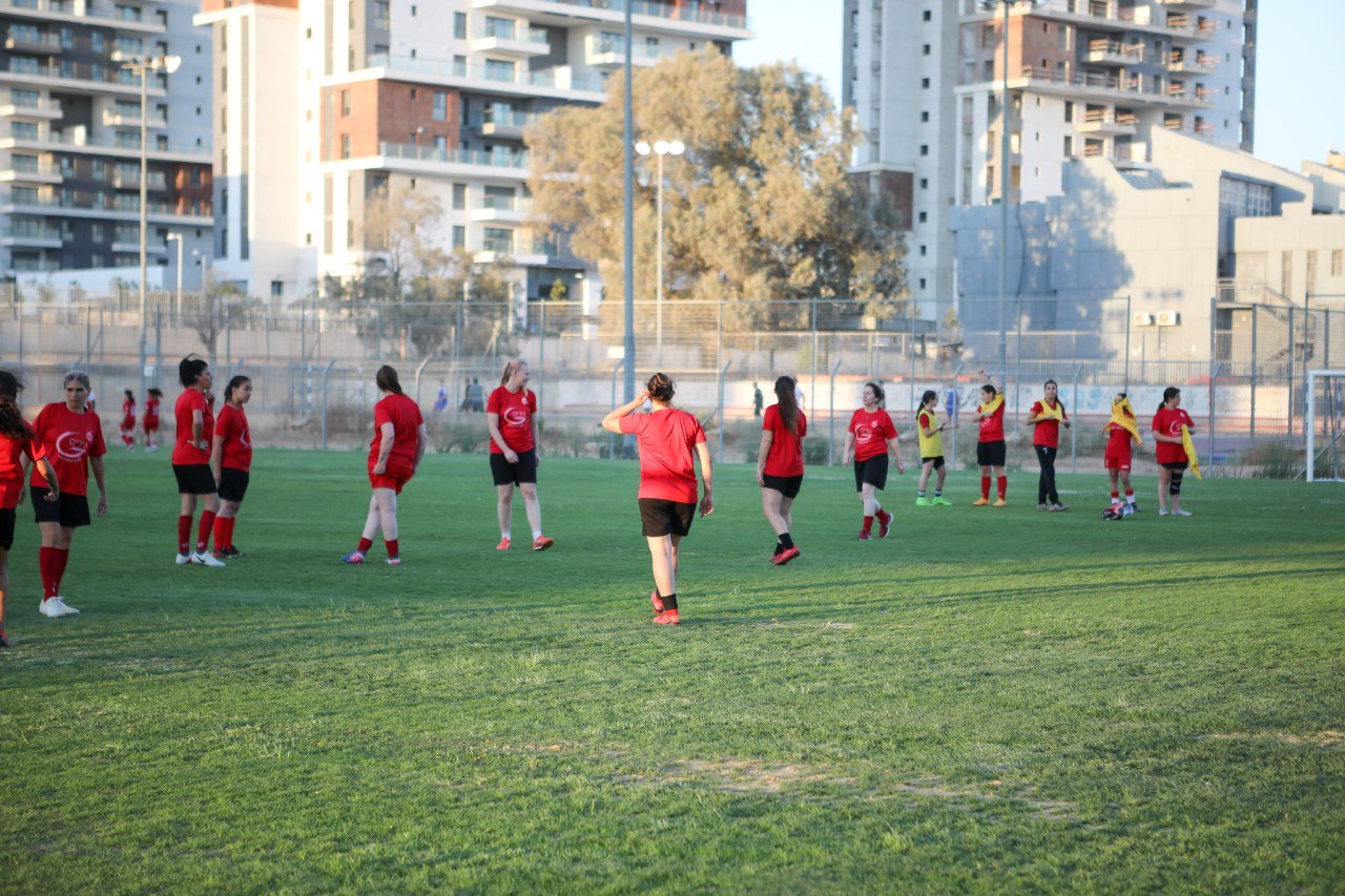 משחק האימון (צילום: זאב דיקמן)