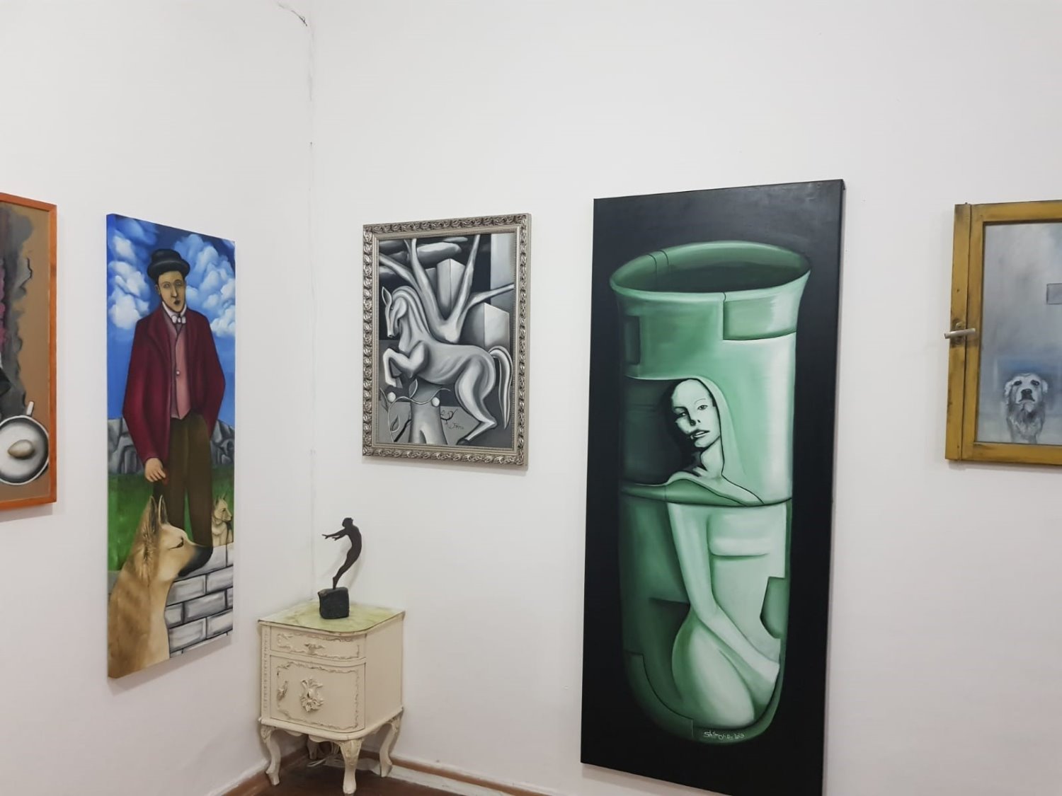 גלריות פתוחות בשרב. צילום באדיבות מינהלת העיר העתיקה