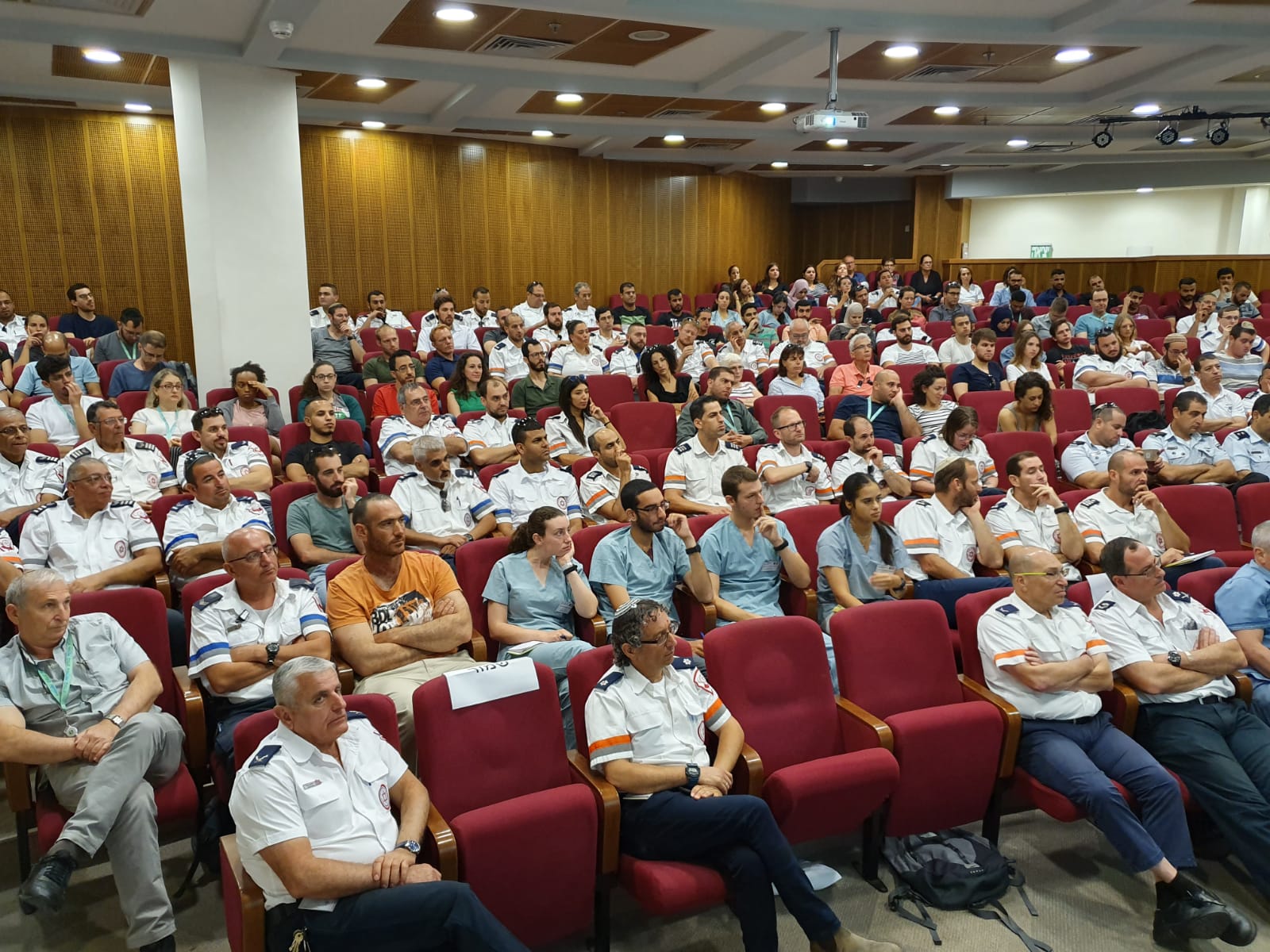כנס טראומה של מדא וביהח סורוקה צילום: דוברות מד"א 