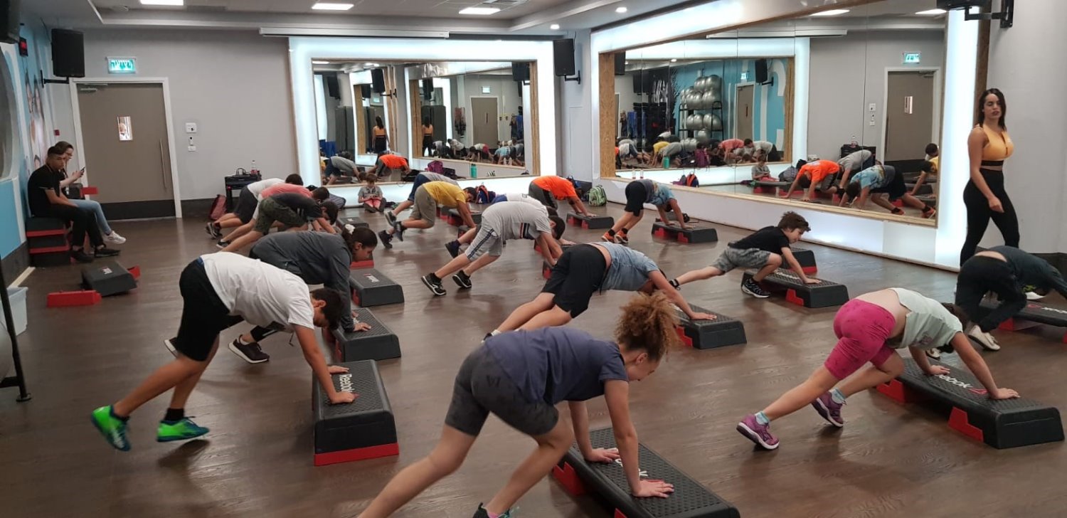 הייטקיסטים וספורטאים. צילום באדיבות גב ים נגב