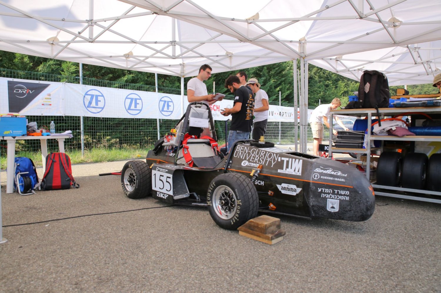 רכב המרוץ החשמלי  | צילום: רן מאיר