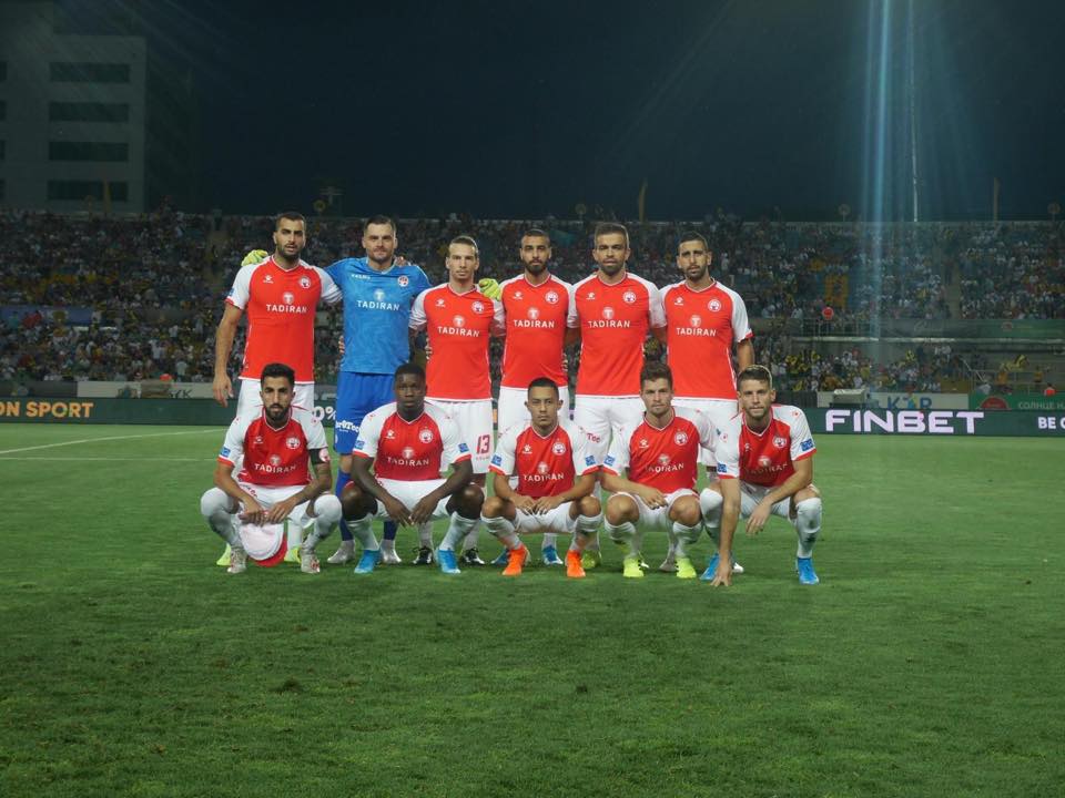 ההרכב הפותח הערב (צילום באדיבות הפועל באר שבע)