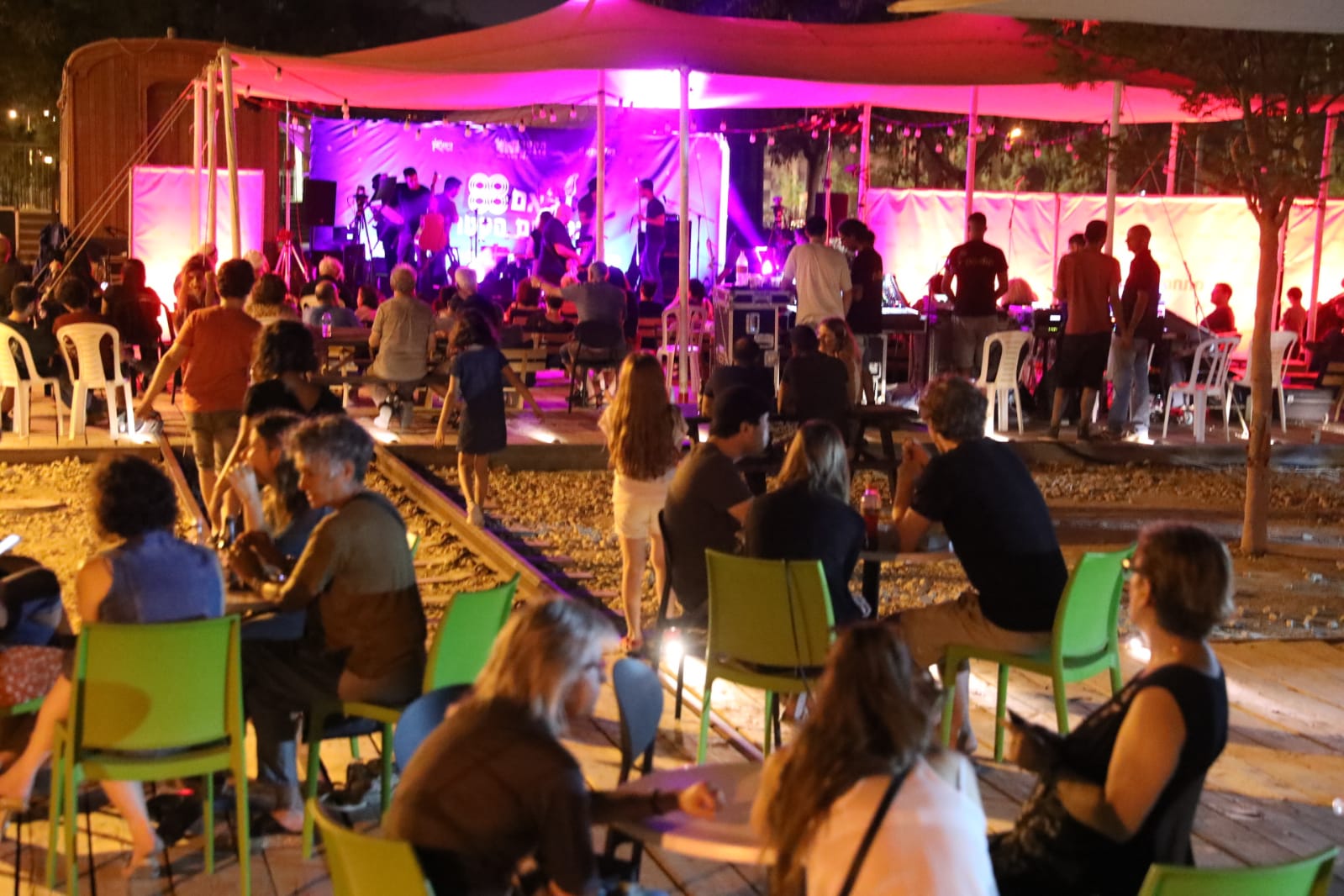 ג&#39;אם במתחם הקטר | צילום: דיאגו מיטלברג