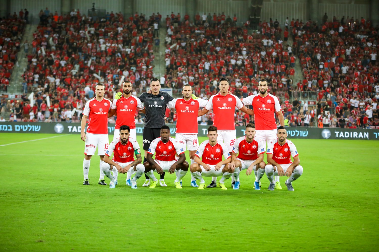 ה-11 שפתחו במשחק | צילומים: זאב דיקמן