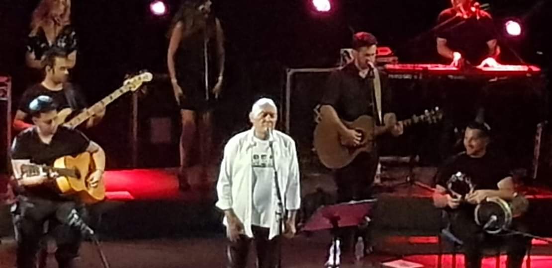 שלומי שבת באמפי עומר | צילום: מועצת עומר