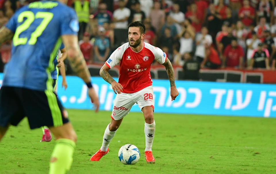 הורחק במחצית הראשונה. ממן | צילום: הפועל "תדיראן" באר שבע