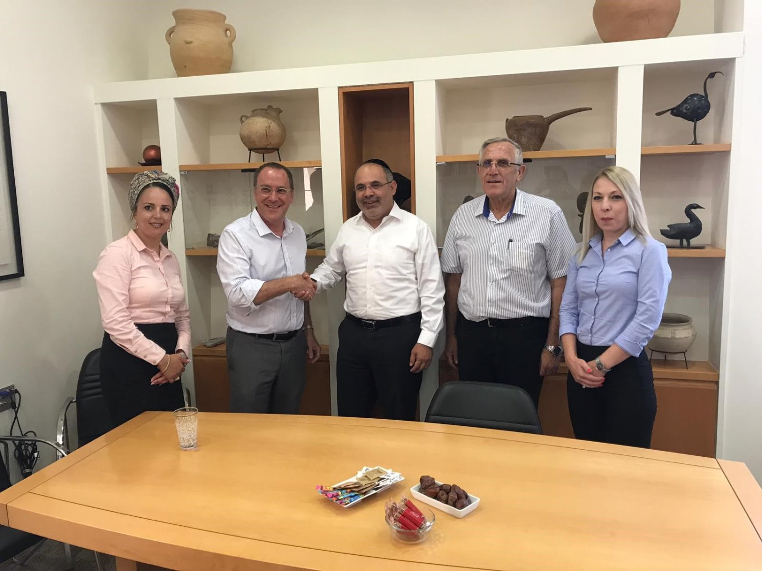 דניאל חיימוביץ ומשה מור יוסף - צילום צבי תקשורת