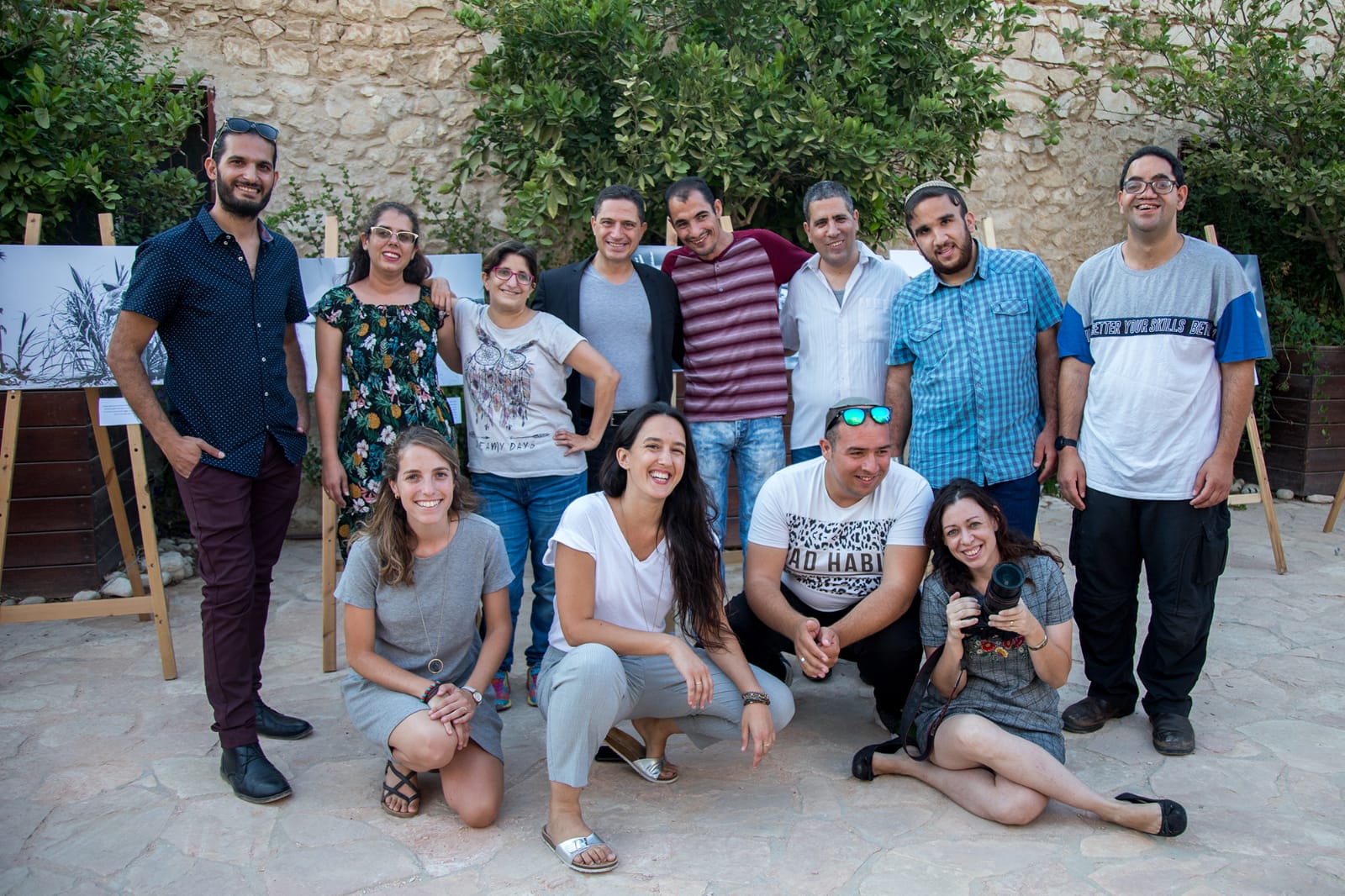 צוות סנאפ ובוגרי קורס הצילום