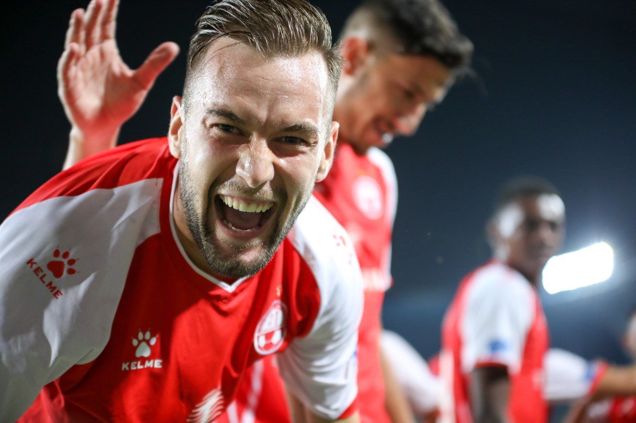 החיוך היחיד בקדנציה (צילום: זאב דיקמן)