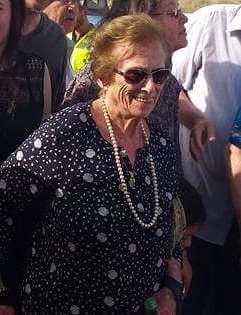 רחוב על שם בעלה המנוח. מינה רביב | צילום: דיאגו מיטלברג