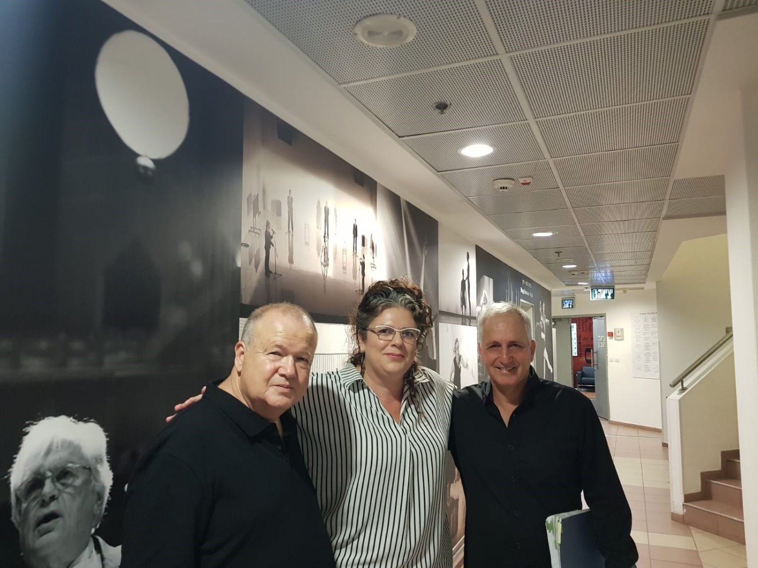 יובל בן עוזר קלאודיה צובל וירון אנוש | צילום: יח&quot;צ