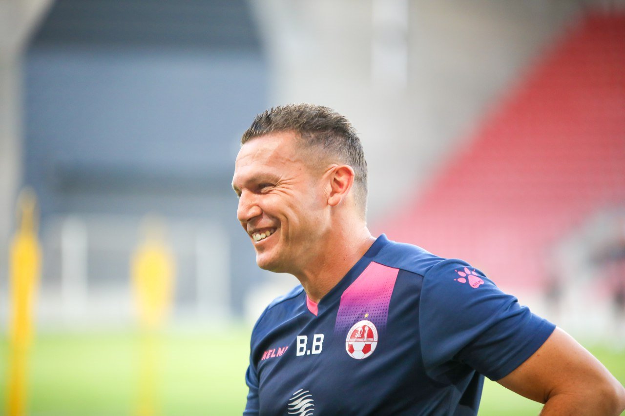 ברק בכר מקווה להראות כך גם לאחר שריקת הסיום (צילום: זאב דיקמן)