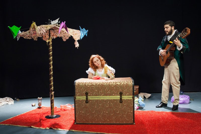 ההצגה 'סיפור נהדר על אוצר' | צילום: מעיין קאופמן