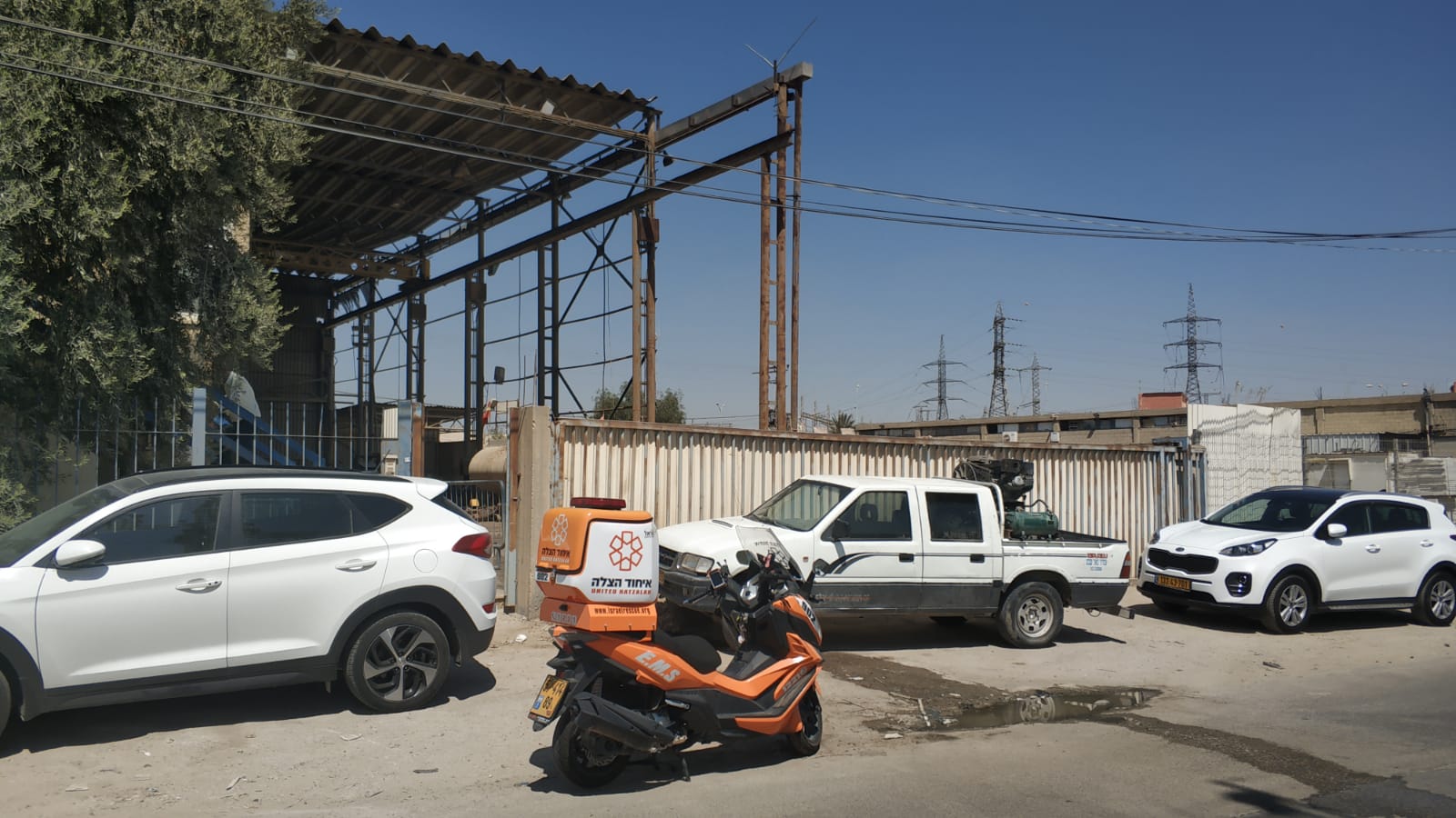 זירת התאונה | צילום: איחוד הצלה