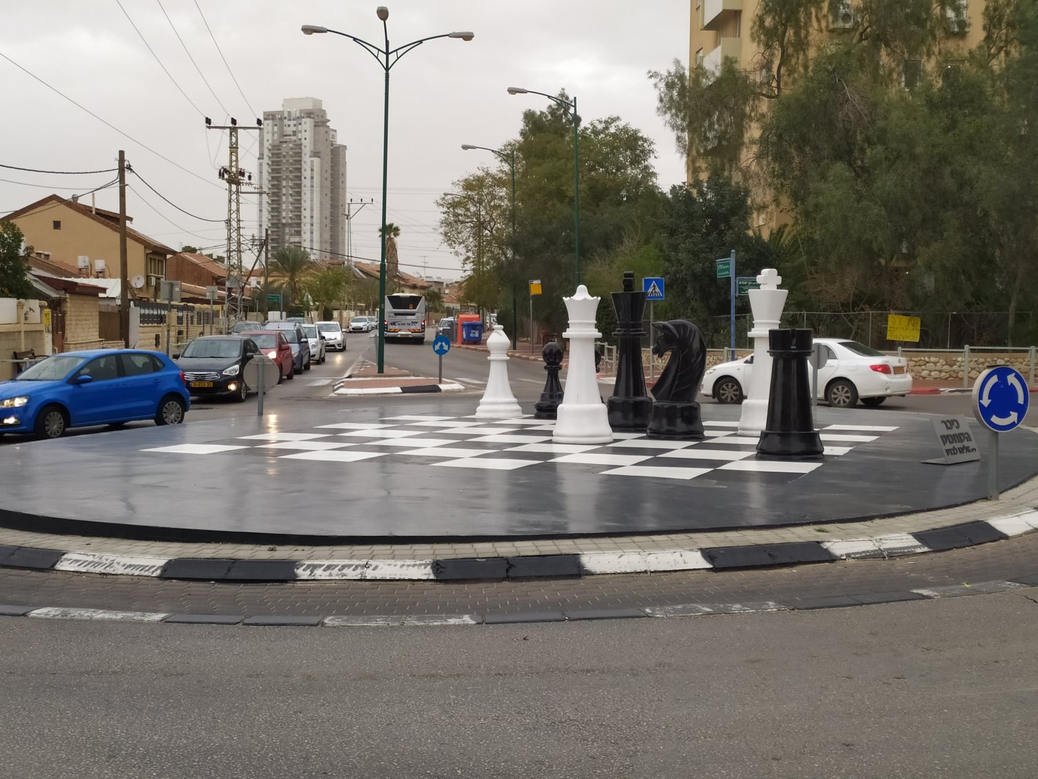 כיכר השחמט צילום: איליה יגורוב 