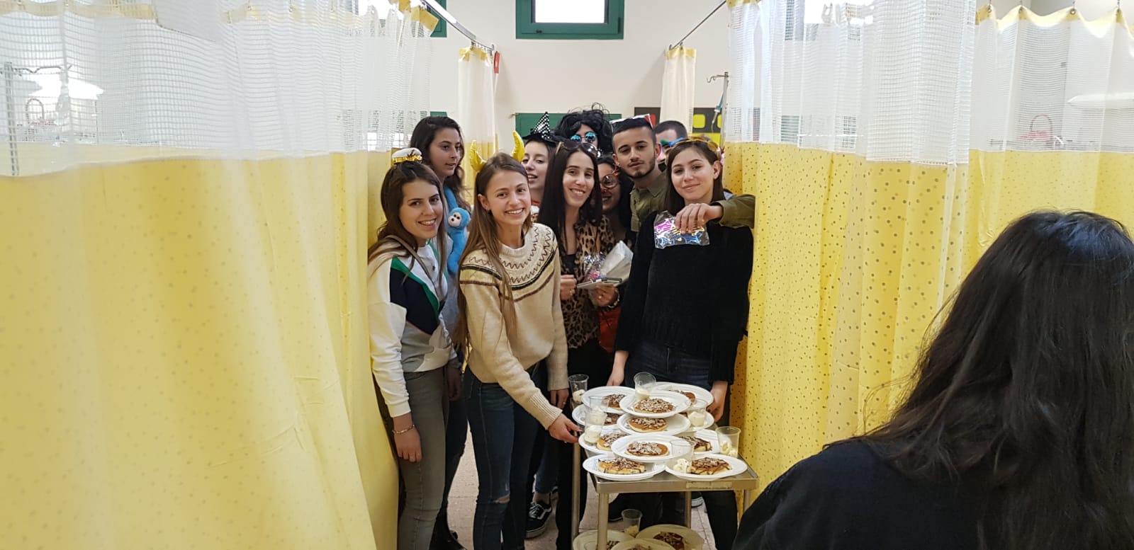 צוות בית הפנקייק מתנדבים סדרתיים צילום פרטי 