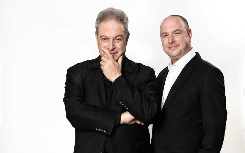 האחים אסנר. צילום: משה שי