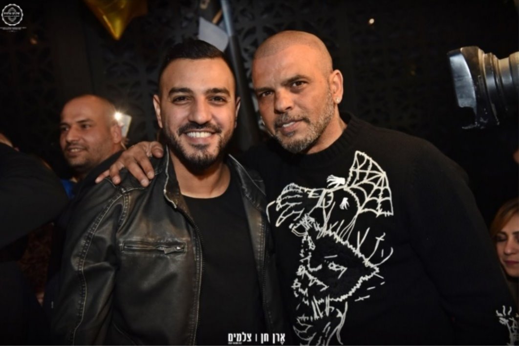 אייל גולן הגיע לחגוג יום הולדת לאיתי לוי בבאר שבע צילום: ארן חן צלמים 