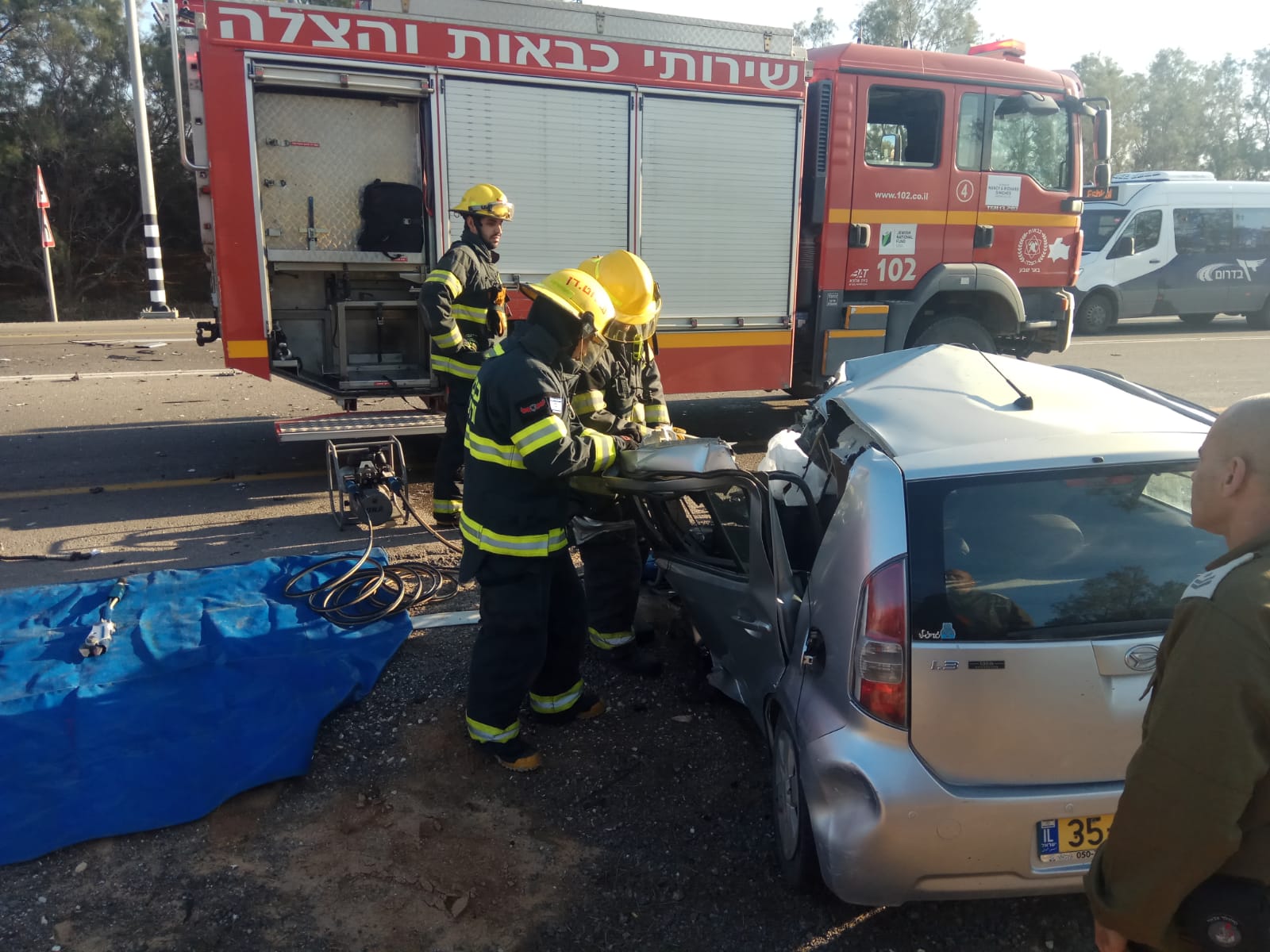 צילום: כבאות והצלה 