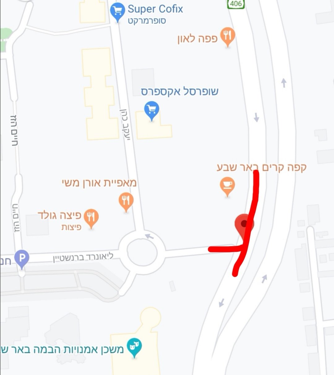 צילום גוגל מפות 