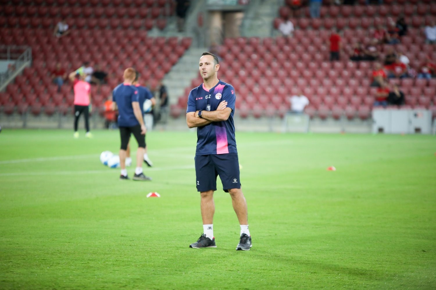 גם עוזר המאמן עזב. צילום: זאב דיקמן