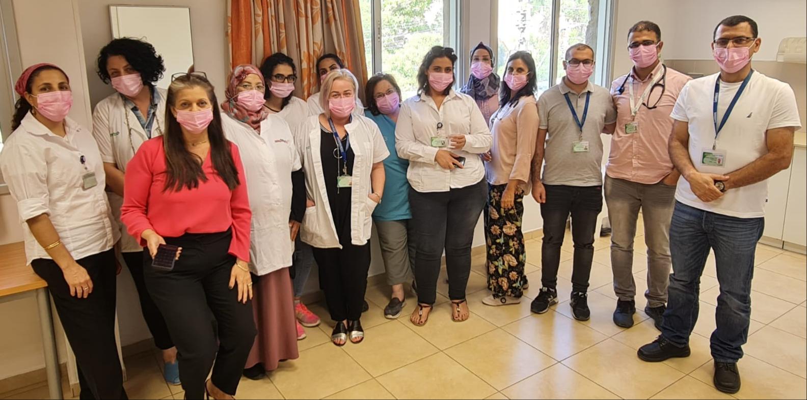 מעלים את המודעות במרפאות כללית | צילום באדיבות כללית 